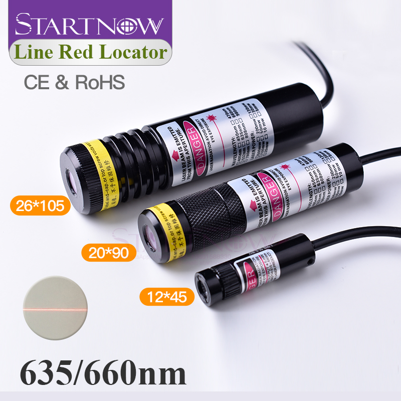Industrial Laser Pointer - 라인 레드 로케이터 635nm 적외선 조정