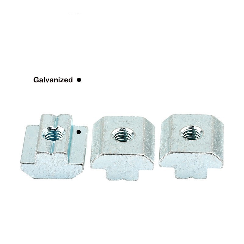 Aluminum T-Slot Profile - 20pcs 50 개/몫 T 슬라이딩 해머