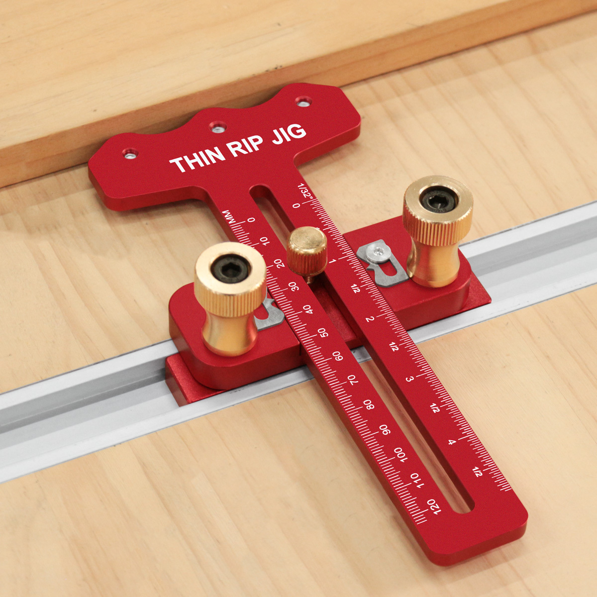 Aluminum T-Slot Profile - 얇은 리프 테이블쏘 지그, 반복적인 좁은
