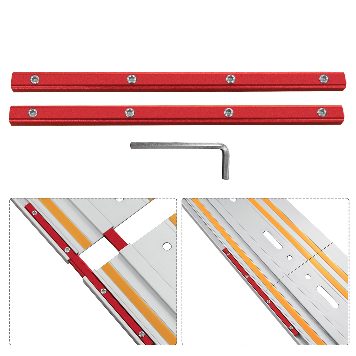 Aluminum T-Slot Profile - 1 세트 알루미늄 합금 T-슬롯 프로파일