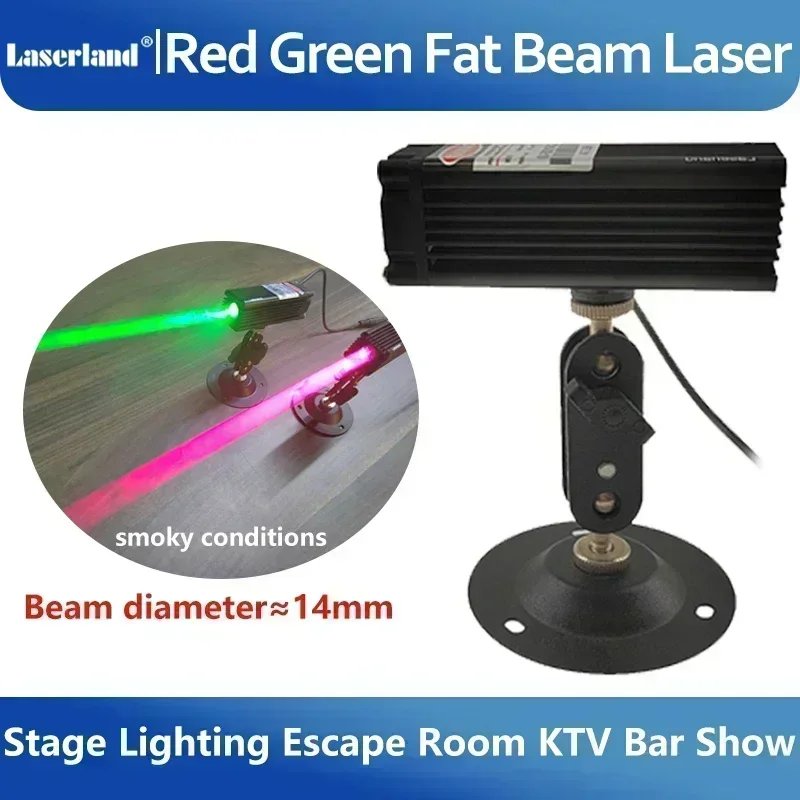 Industrial Laser Pointer - 레드 그린 도트 팻 빔 레이저