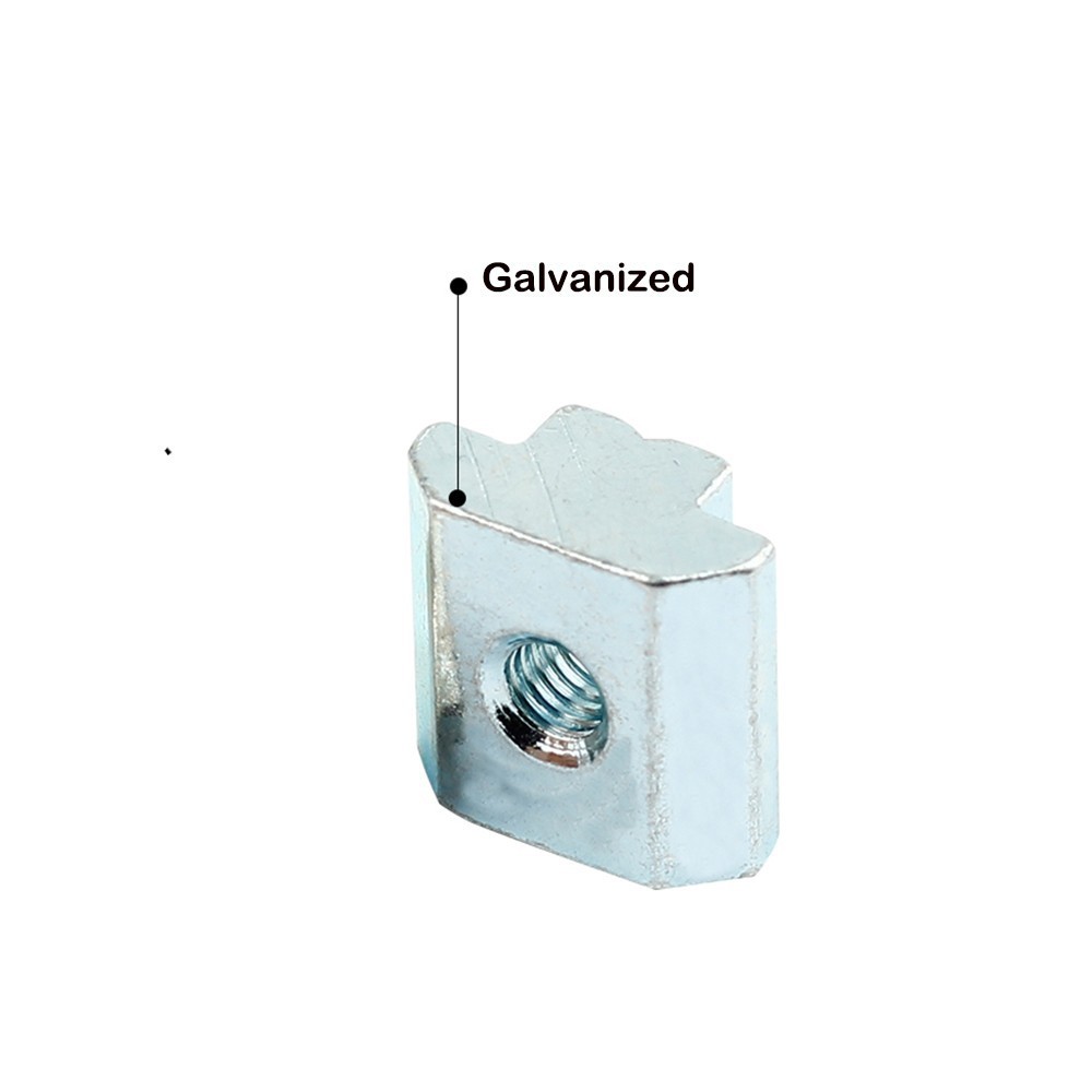 20pcs 50 개/몫 T 슬라이딩 해머 너트 블록 사 - Aluminum T-Slot Profile 리뷰 및 가격