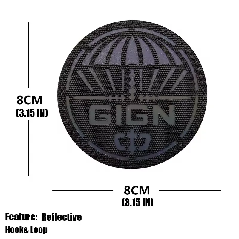 프랑스 GIGN 전술 패치 레이저 커팅 야간 인식 패브 - Industrial Laser Welding 리뷰 및 가격