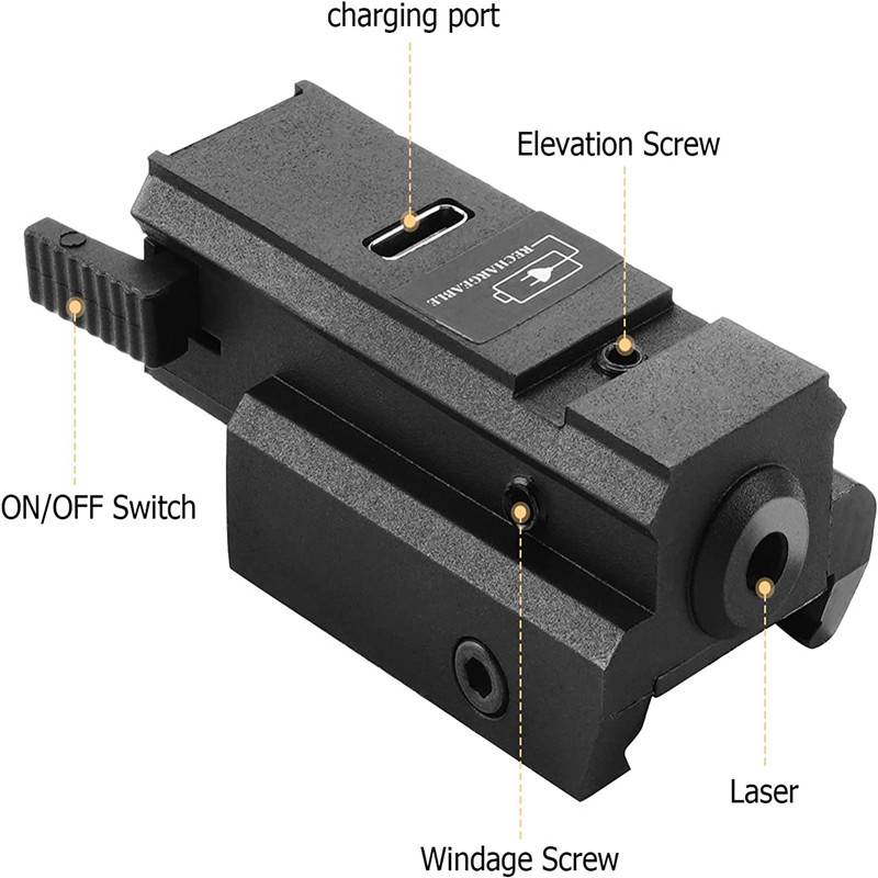 USB 충전식 전술 미니 녹색 적색 레이저 11mm 2 - Industrial Laser Pointer 리뷰 및 가격