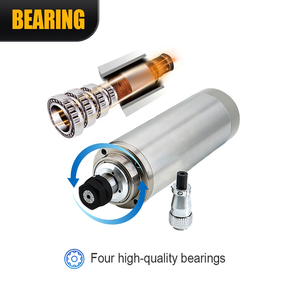 220V ER20 2.2kw 80mm 수냉식 스핀들 모 - Cnc Spindle Motor 리뷰 및 가격