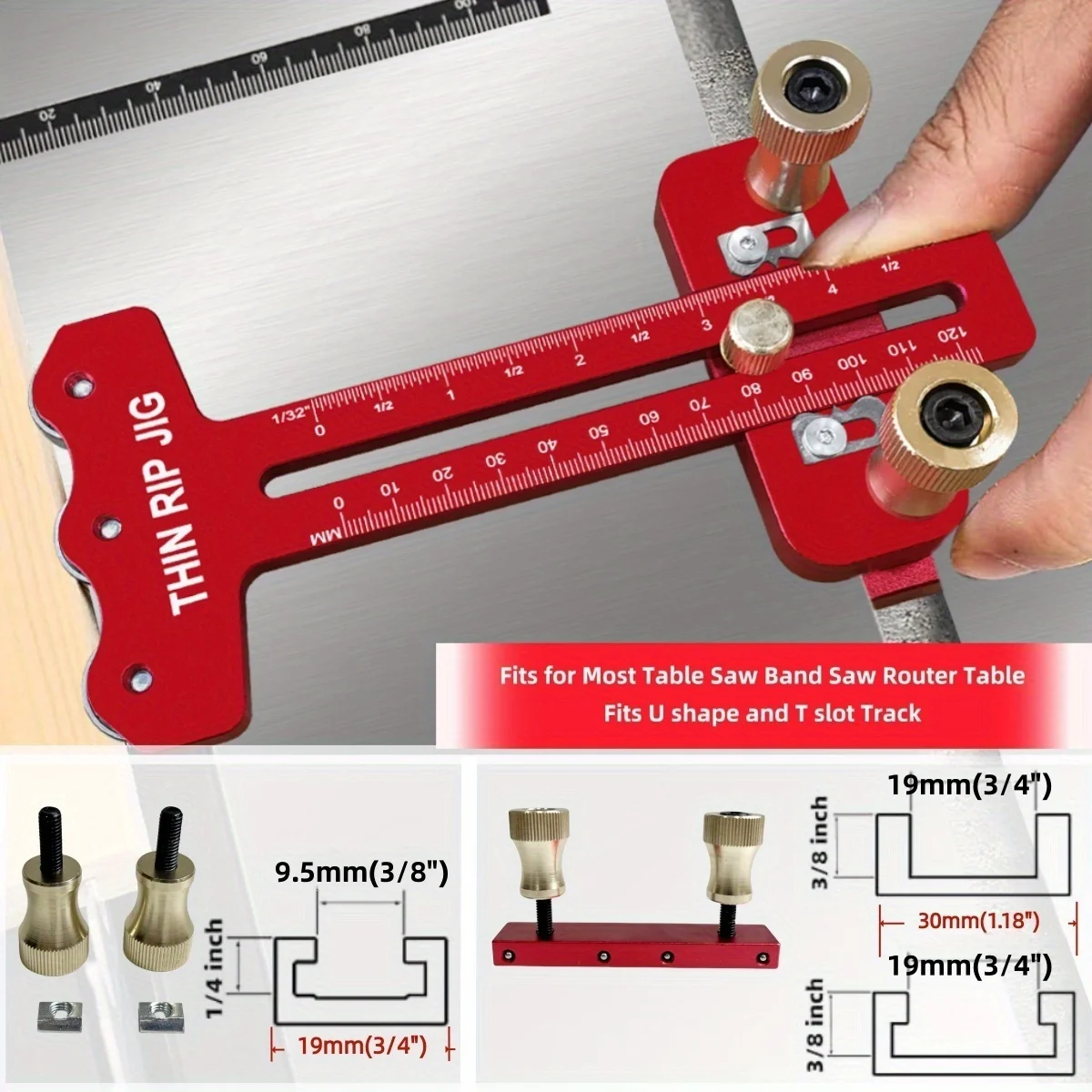 얇은 리프 테이블쏘 지그, 반복적인 좁은 스트립 절단을 - Aluminum T-Slot Profile 리뷰 및 가격