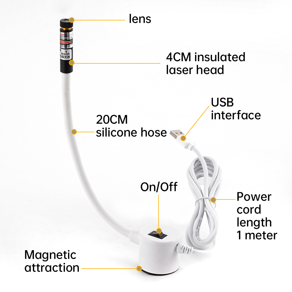 USB 전원 빨간색 레이저 광 바느질 위치 램프 자기  - Industrial Laser Welding 리뷰 및 가격