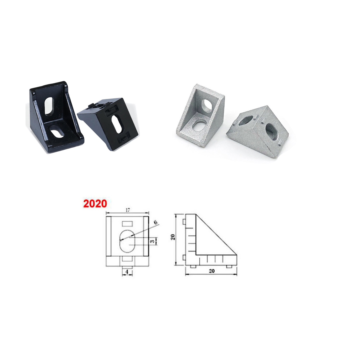 100pcs 2020 알루미늄 프로파일 커넥터 세트 2 - Aluminum T-Slot Profile 리뷰 및 가격