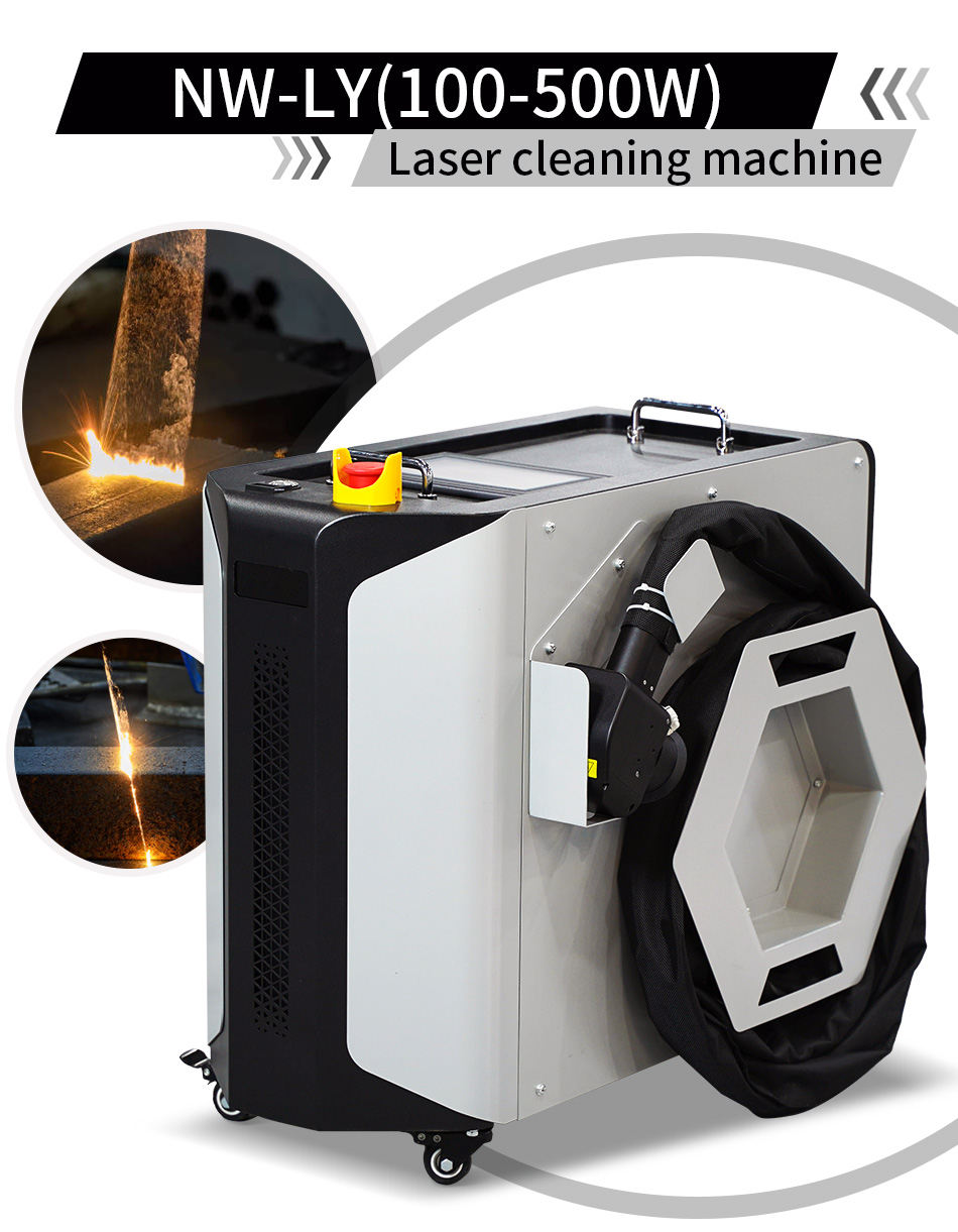 금속, 자동차 부품 복원 및 산업 장비의 녹 및 페인트 - Industrial Laser Cleaning Equipment 리뷰 및 가격