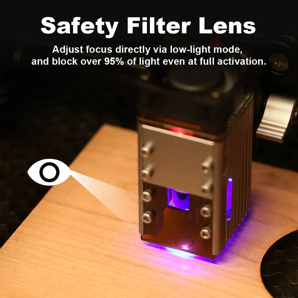 NEJE 7W 다이오드 레이저 조각기 절단 모듈 키트  - Laser Beam Expander 리뷰 및 가격