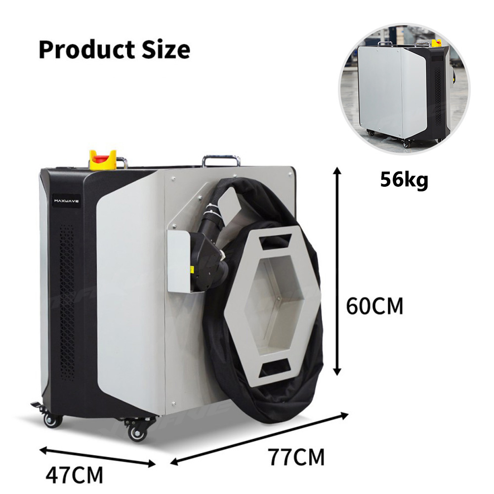 맥스웨이브 300W 레이저 클리너 휴대용 녹 제거 기계 - Industrial Laser Cleaning Equipment 리뷰 및 가격