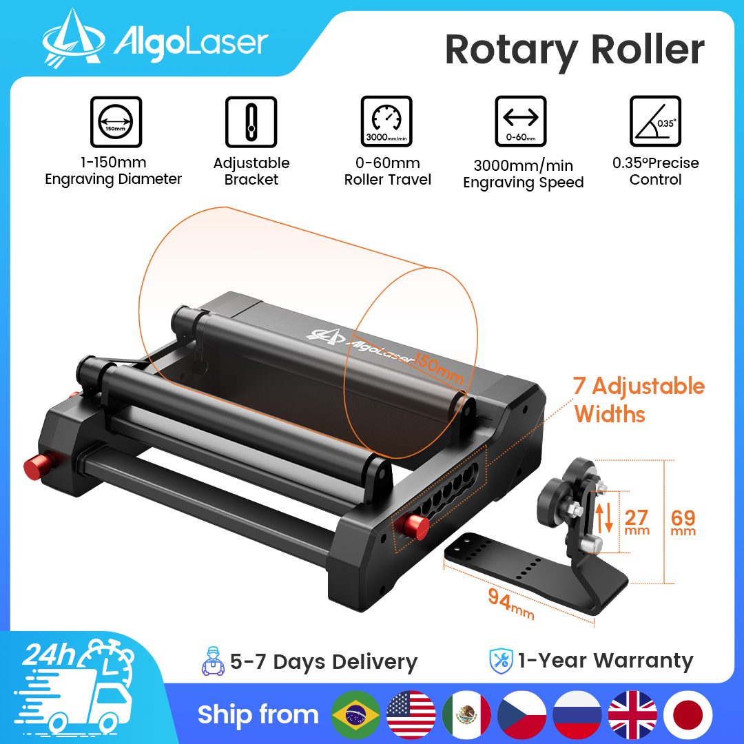 알고레이저 핫셀 레이저 각인 로터리 롤러 Y축 360  - Laser Engraving Software 리뷰 및 가격