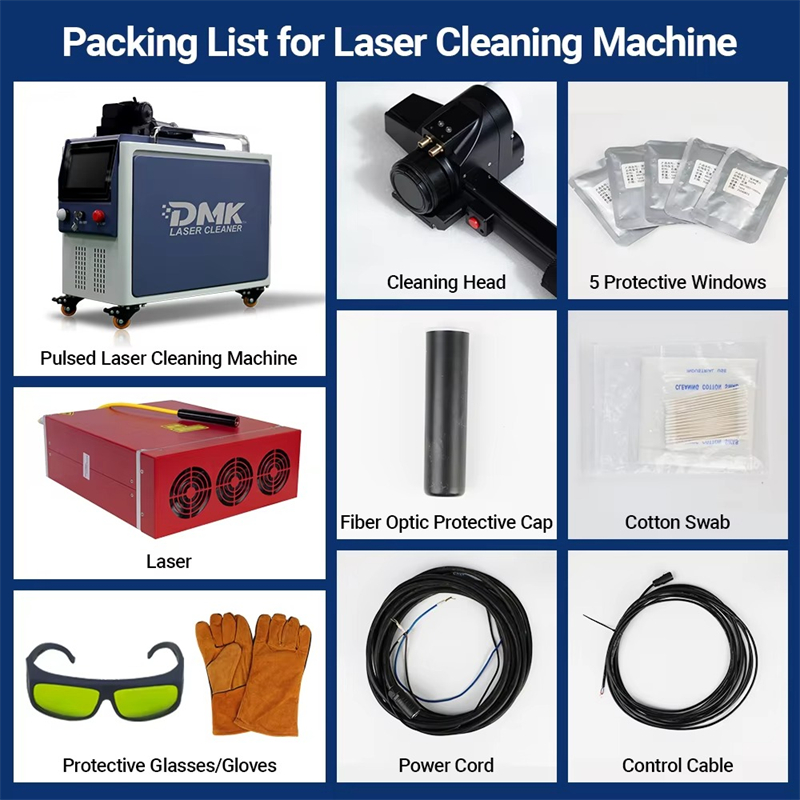 산업용 300W 펄스 레이저 세척 장비, 고강도 연삭  - Industrial Laser Cleaning Equipment 리뷰 및 가격