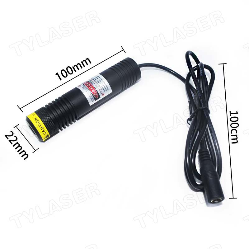 방수 IP67 유리 렌즈 D22X100mm 635nm  - Industrial Laser Pointer 리뷰 및 가격